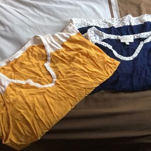 TWO Modcloth shirts